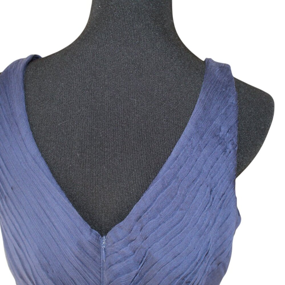 JS COLLECTIONS BLUE GOWN New "Old Stock" Vintage Look, Size 8 NWT's - Picture 13 of 14
